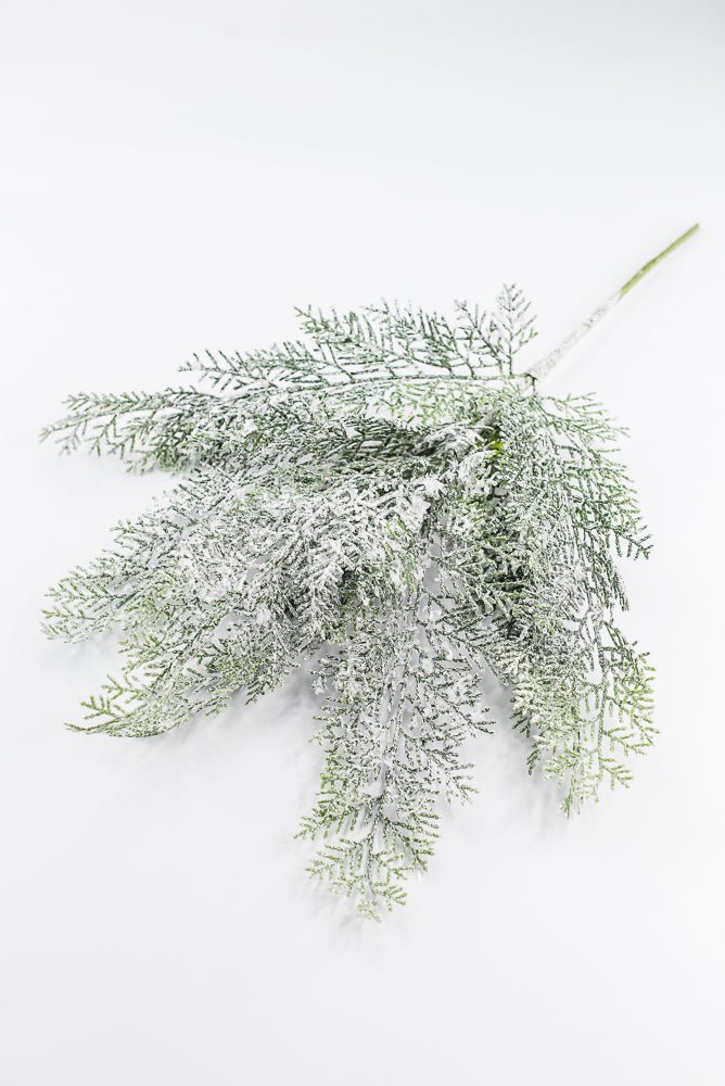 Artificial Ice Cedar Bush - 22" - Greenery MarketArtificial Flora86894ICE