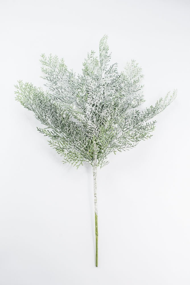 Artificial Ice Cedar Bush - 22" - Greenery MarketArtificial Flora86894ICE