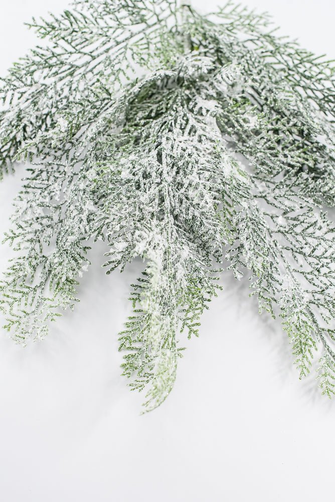 Artificial Ice Cedar Bush - 22" - Greenery MarketArtificial Flora86894ICE