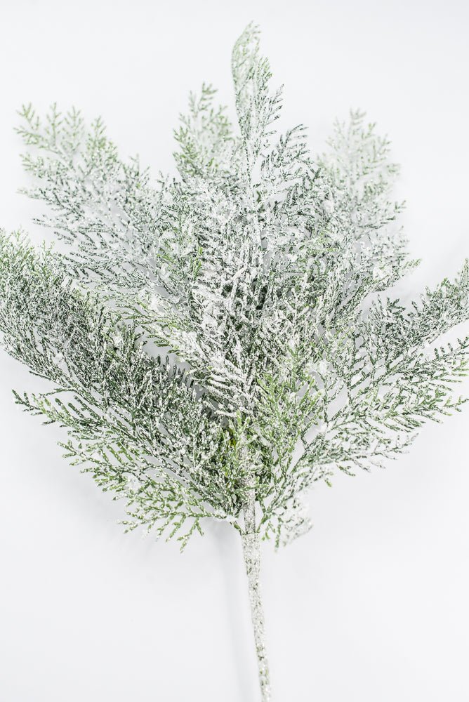 Artificial Ice Cedar Bush - 22" - Greenery MarketArtificial Flora86894ICE