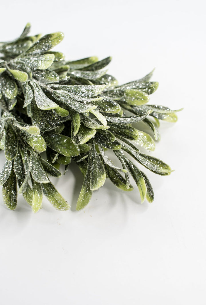 Artificial, Iced, Mistletoe Bush - Greenery Market85273