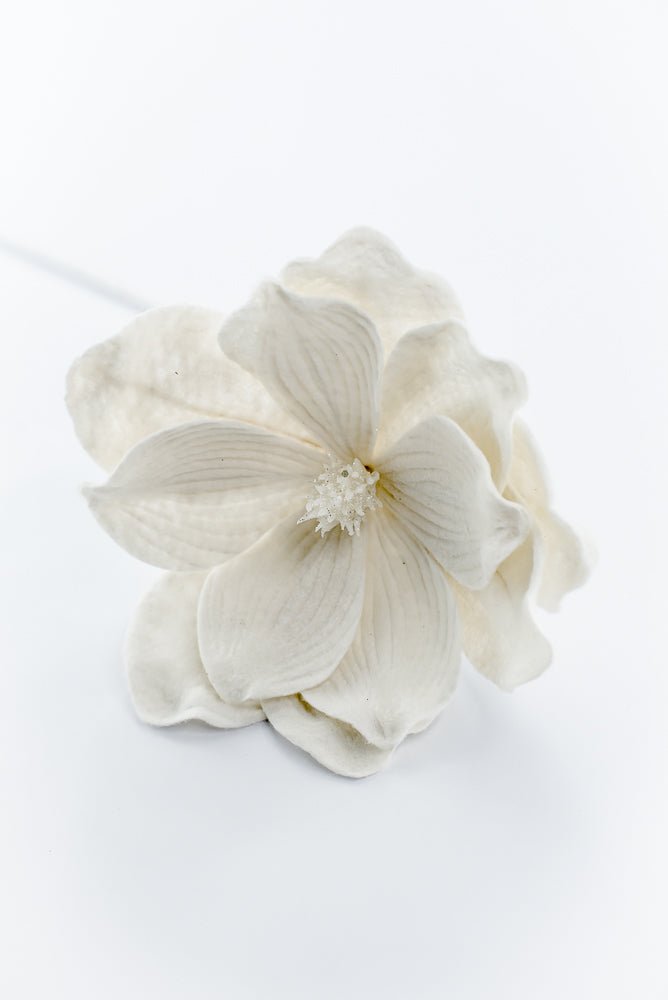 Artificial Ivory Magnolia Stem - 22" - Greenery MarketArtificial Flowers251671