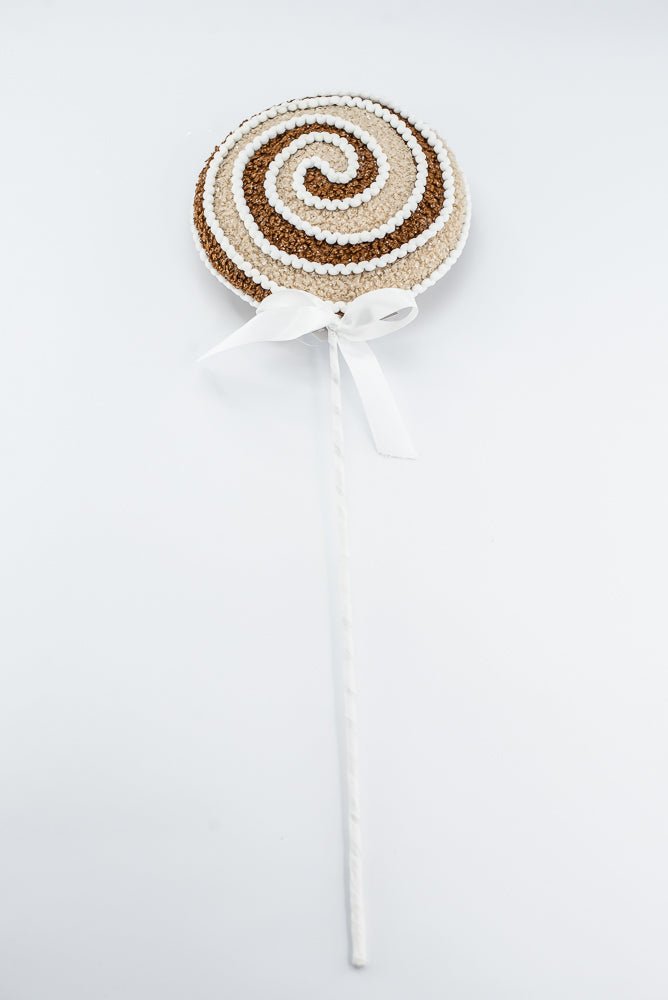 Artificial Jute Chenille Lollipop Spray - 23" - Greenery MarketArtificial Flora65783