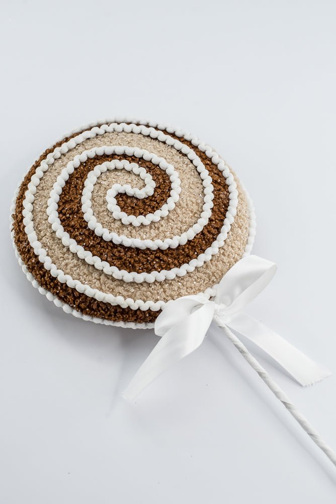 Artificial Jute Chenille Lollipop Spray - 23" - Greenery MarketArtificial Flora65783