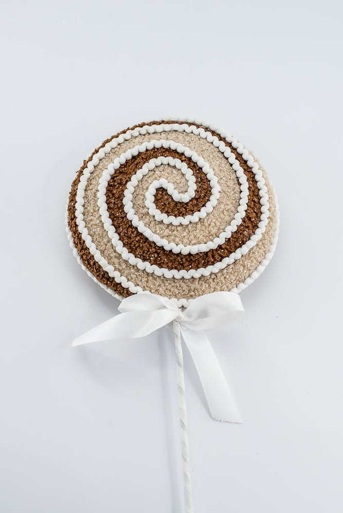 Artificial Jute Chenille Lollipop Spray - 23" - Greenery MarketArtificial Flora65783