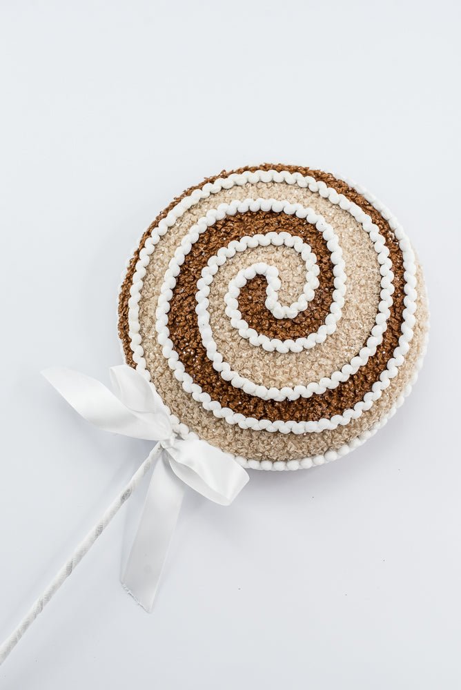 Artificial Jute Chenille Lollipop Spray - 23" - Greenery MarketArtificial Flora65783
