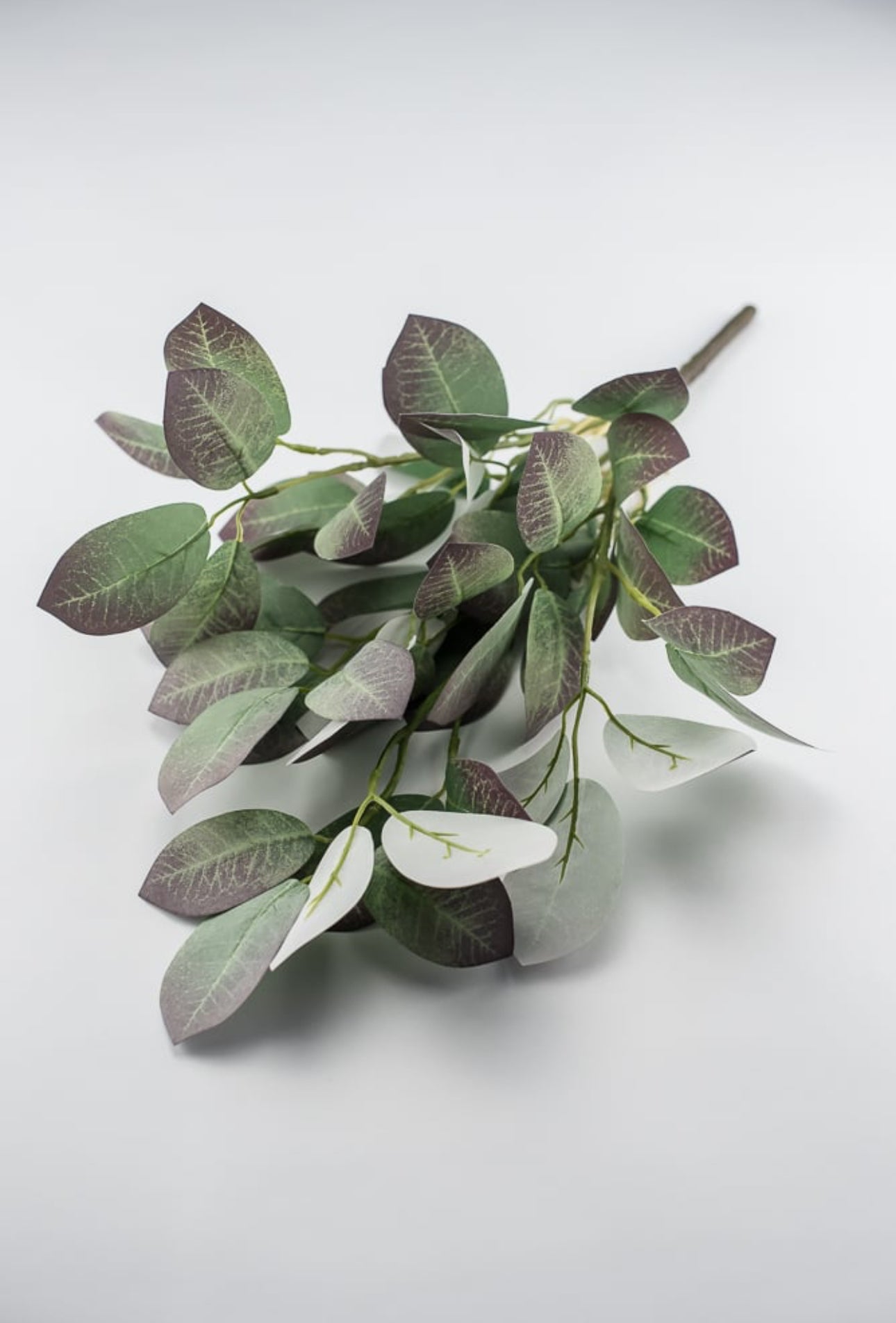 Artificial leaves bush - gray green plum - Greenery Market27750