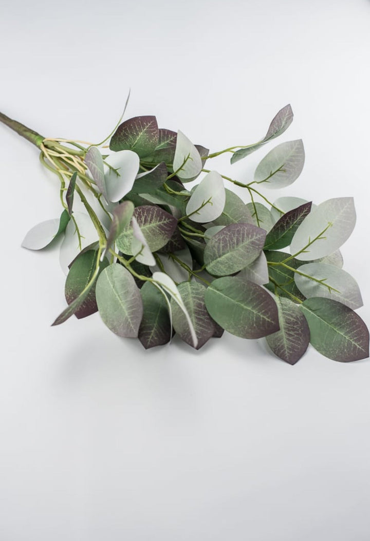 Artificial leaves bush - gray green plum - Greenery Market27750