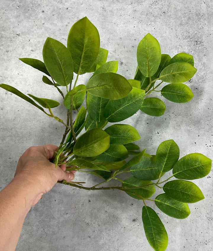 Artificial leaves bush - green - Greenery Market27752