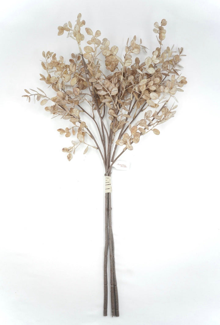 Artificial Light Brown Eucalyptus Bundle - 28" - Greenery Market2751116BR