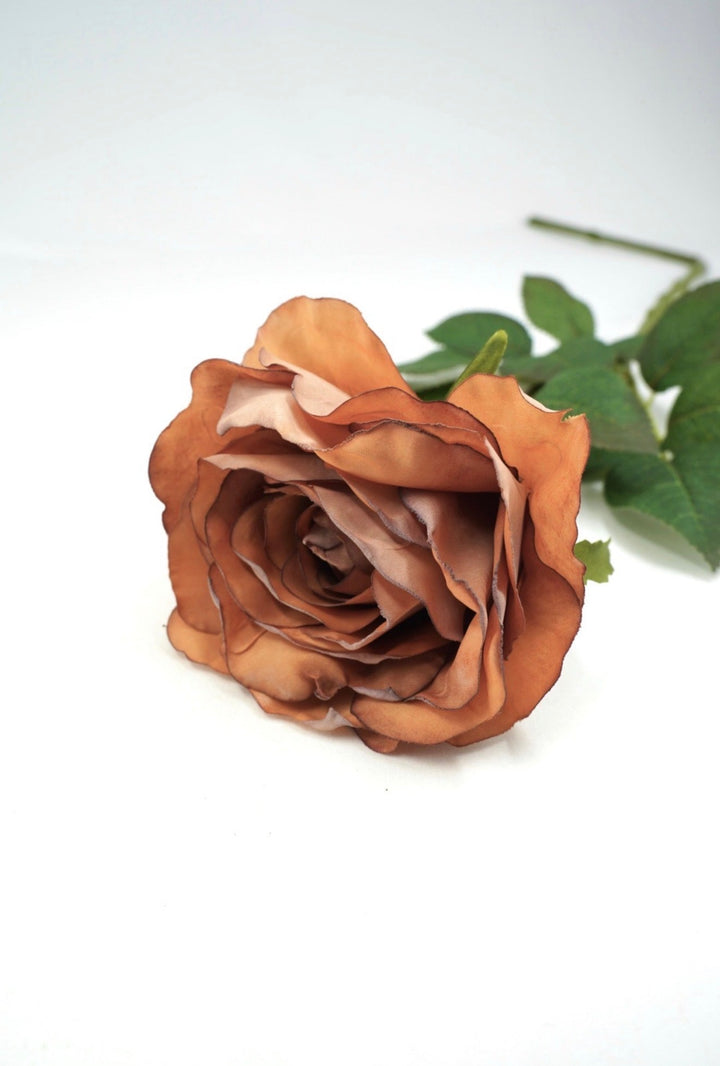 Artificial, Light Brown Rose Stem - 28" - Greenery Market2221043LB