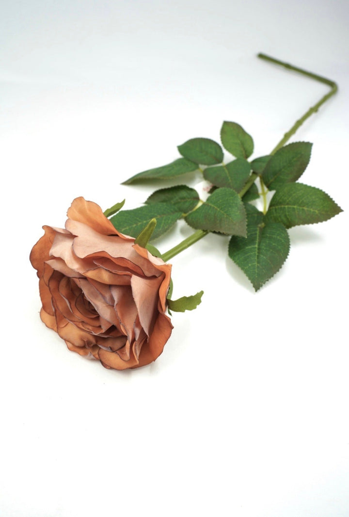 Artificial, Light Brown Rose Stem - 28" - Greenery Market2221043LB