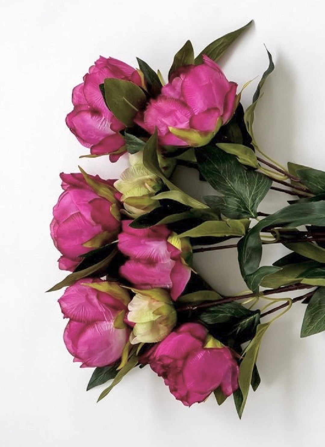 Artificial, Magenta, Peony Bush - Greenery Marketartificial flowers27180