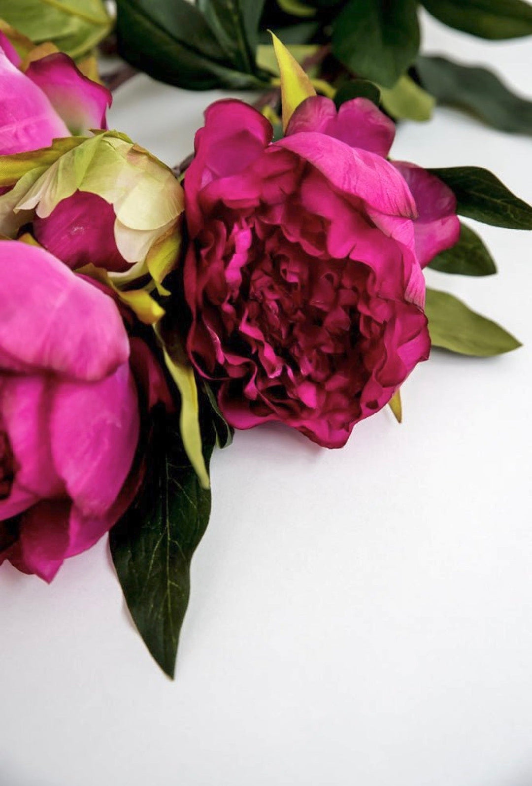 Artificial, Magenta, Peony Bush - Greenery Marketartificial flowers27180