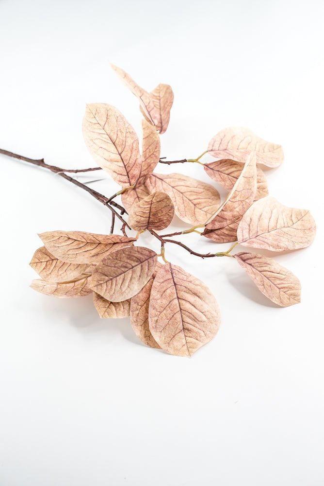 Artificial Magnolia Leaves Spray - beige brown - Greenery MarketArtificial Flora85320 - BEIGE