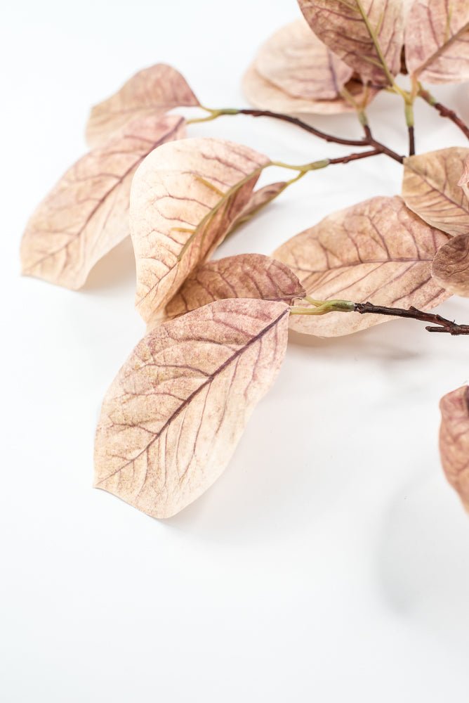 Artificial Magnolia Leaves Spray - beige brown - Greenery MarketArtificial Flora85320 - BEIGE