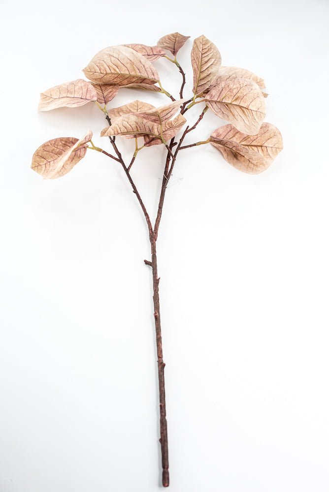 Artificial Magnolia Leaves Spray - beige brown - Greenery MarketArtificial Flora85320 - BEIGE