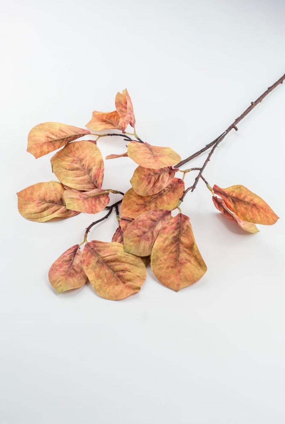 Artificial Magnolia Leaves Spray - flame - Greenery MarketArtificial Flora85320-YELOR
