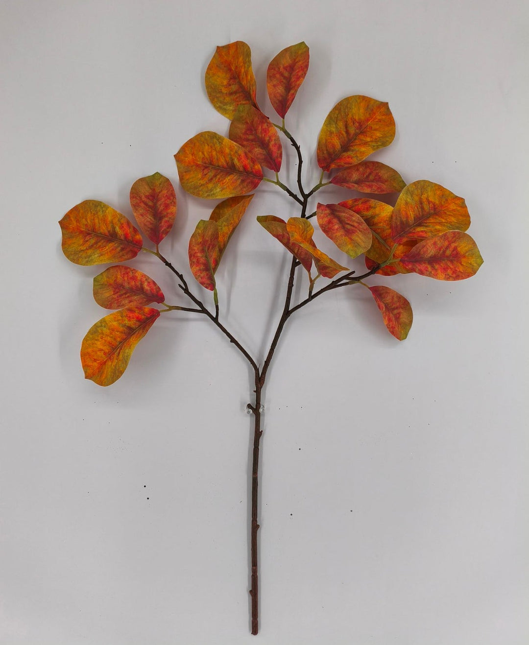 Artificial Magnolia Leaves Spray - flame - Greenery MarketArtificial Flora85320 - YELOR