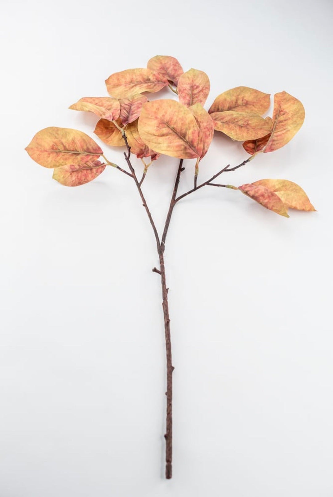 Artificial Magnolia Leaves Spray - flame - Greenery MarketArtificial Flora85320-YELOR