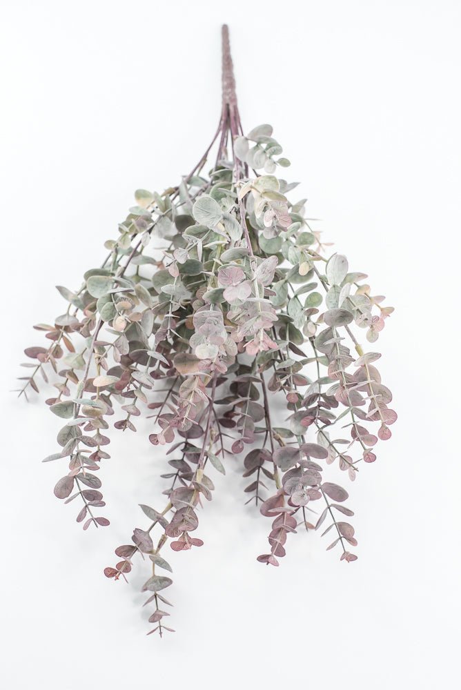 Artificial Mauve Eucalyptus Bush - 18" - Greenery MarketArtificial Flora40490-MV
