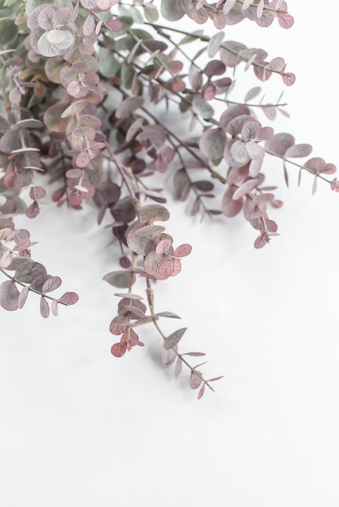 Artificial Mauve Eucalyptus Bush - 18" - Greenery MarketArtificial Flora40490-MV