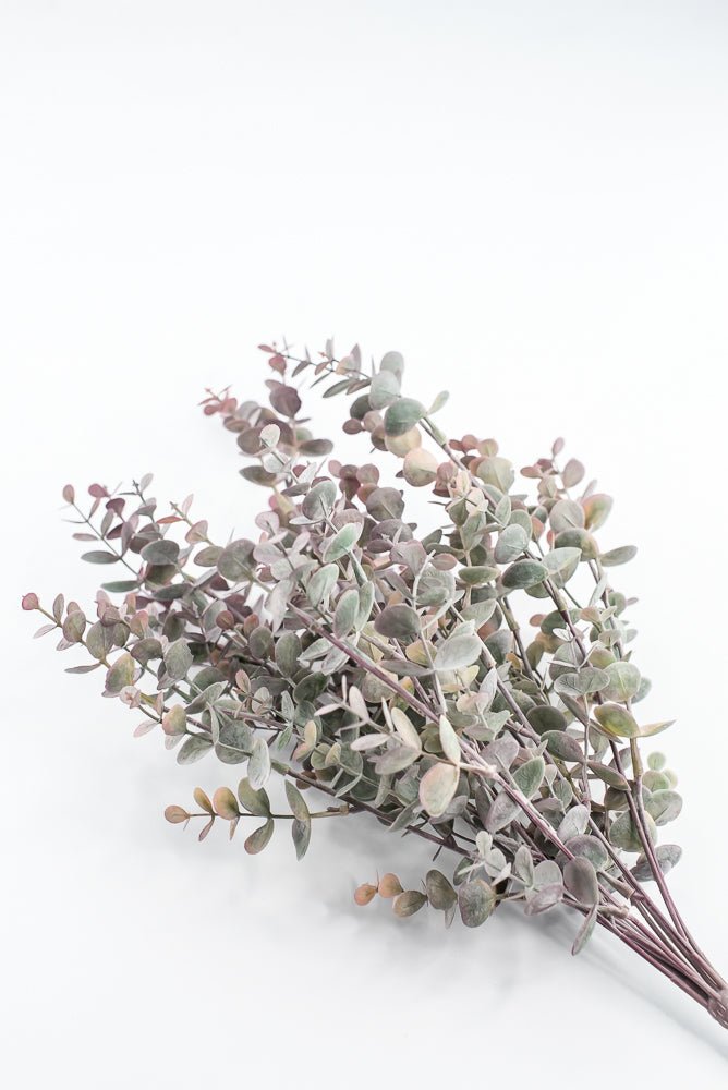 Artificial Mauve Eucalyptus Bush - 18" - Greenery MarketArtificial Flora40490-MV