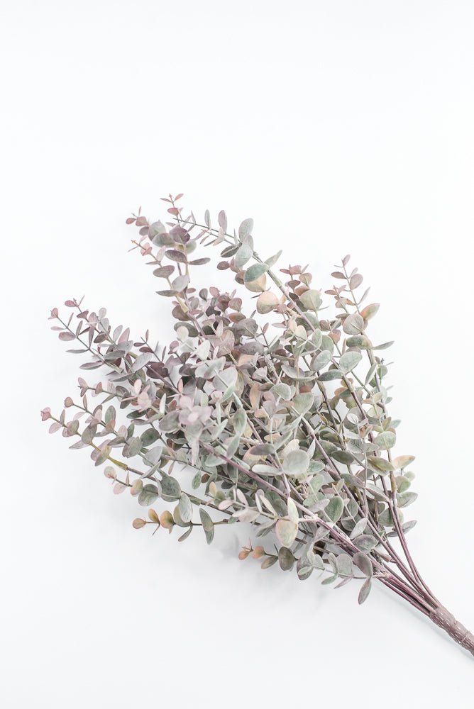 Artificial Mauve Eucalyptus Bush - 18" - Greenery MarketArtificial Flora40490-MV