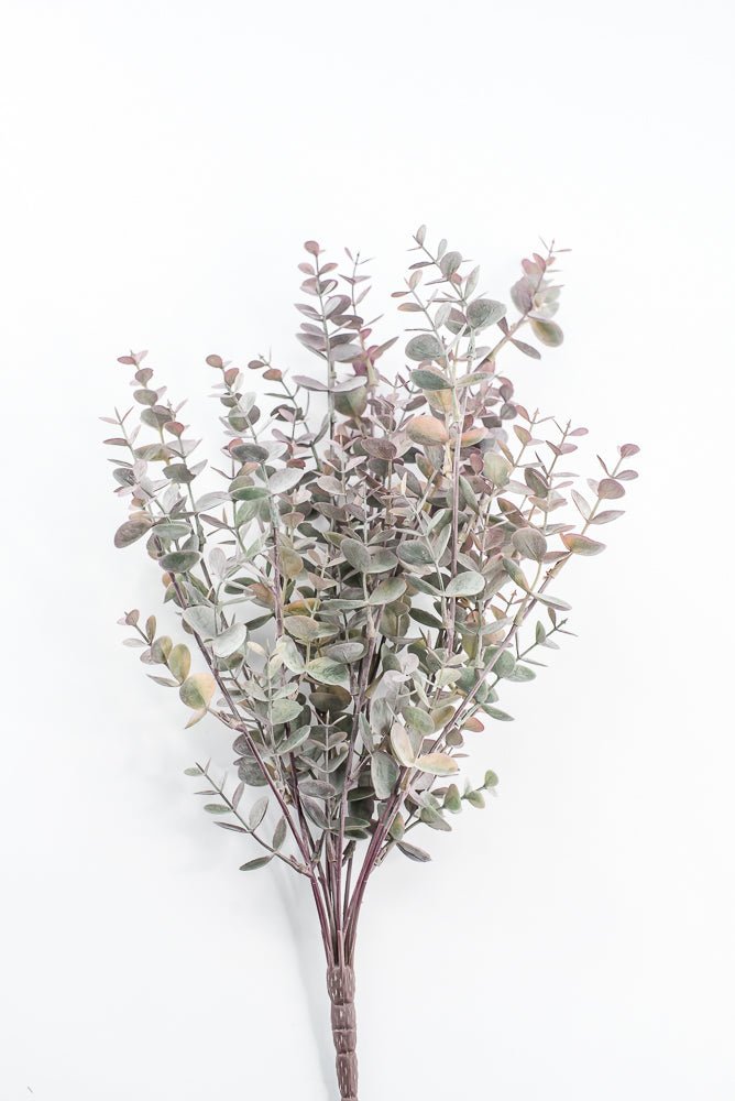 Artificial Mauve Eucalyptus Bush - 18" - Greenery MarketArtificial Flora40490-MV