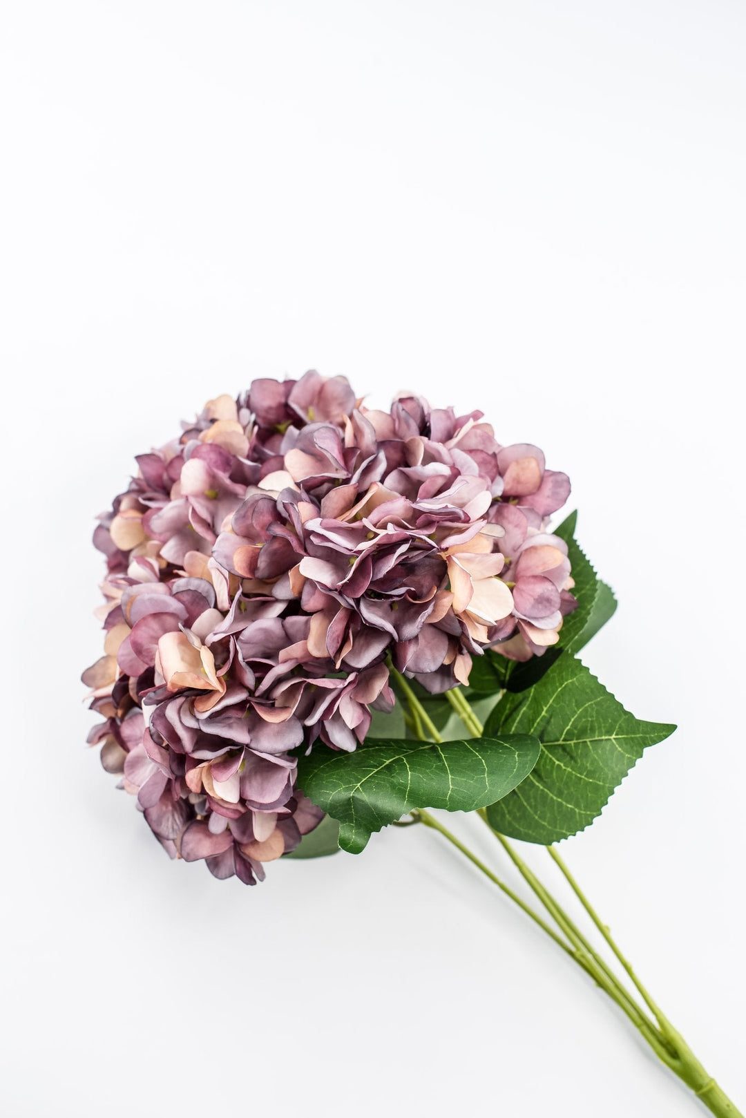 Artificial Mauve Hydrangea Bush - 19" - Greenery MarketArtificial Flowers57465MV