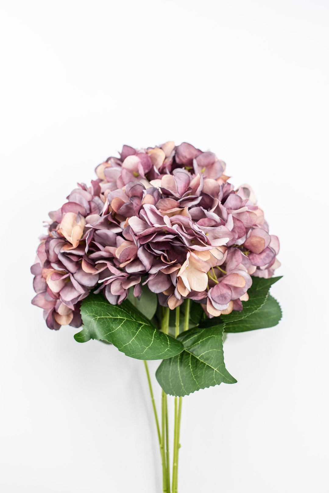 Artificial Mauve Hydrangea Bush - 19" - Greenery MarketArtificial Flowers57465MV