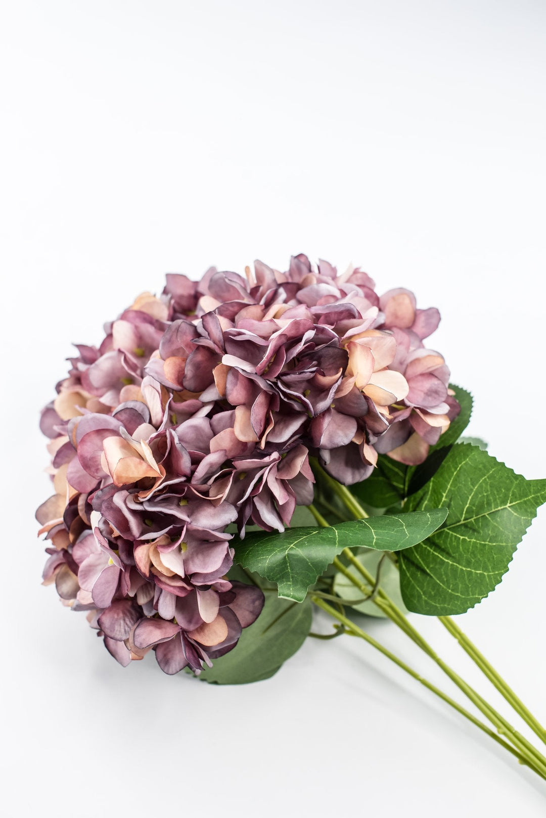 Artificial Mauve Hydrangea Bush - 19" - Greenery MarketArtificial Flowers57465MV
