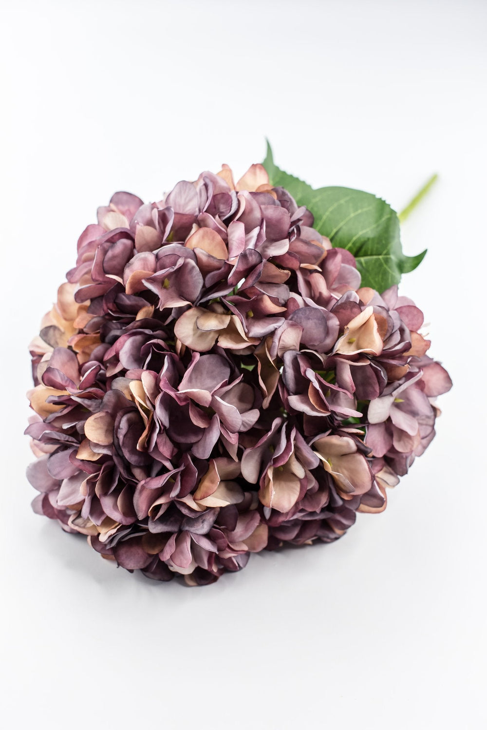 Artificial Mauve Hydrangea Bush - 19" - Greenery MarketArtificial Flowers57465MV