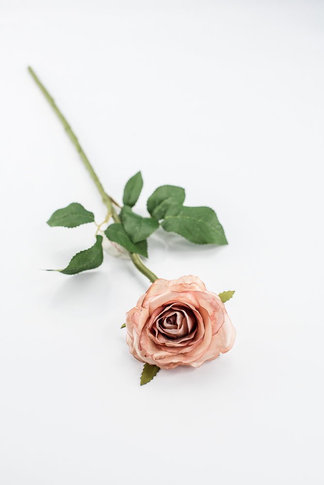 Artificial, Mauve Rose Stem - 28" - Greenery Market2221043MV