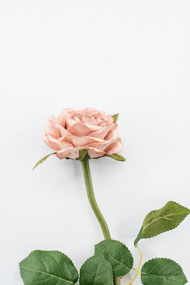 Artificial, Mauve Rose Stem - 28" - Greenery Market2221043MV