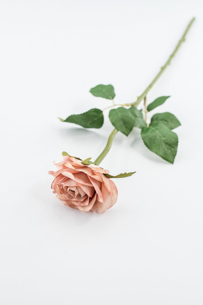 Artificial, Mauve Rose Stem - 28" - Greenery Market2221043MV