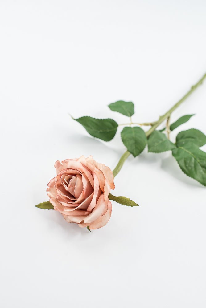 Artificial, Mauve Rose Stem - 28" - Greenery Market2221043MV