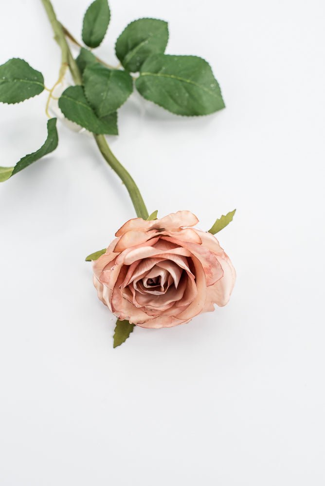 Artificial, Mauve Rose Stem - 28" - Greenery Market2221043MV