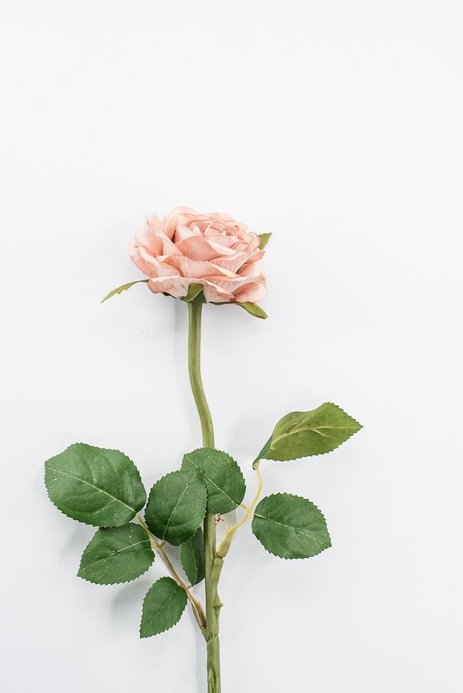 Artificial, Mauve Rose Stem - 28" - Greenery Market2221043MV