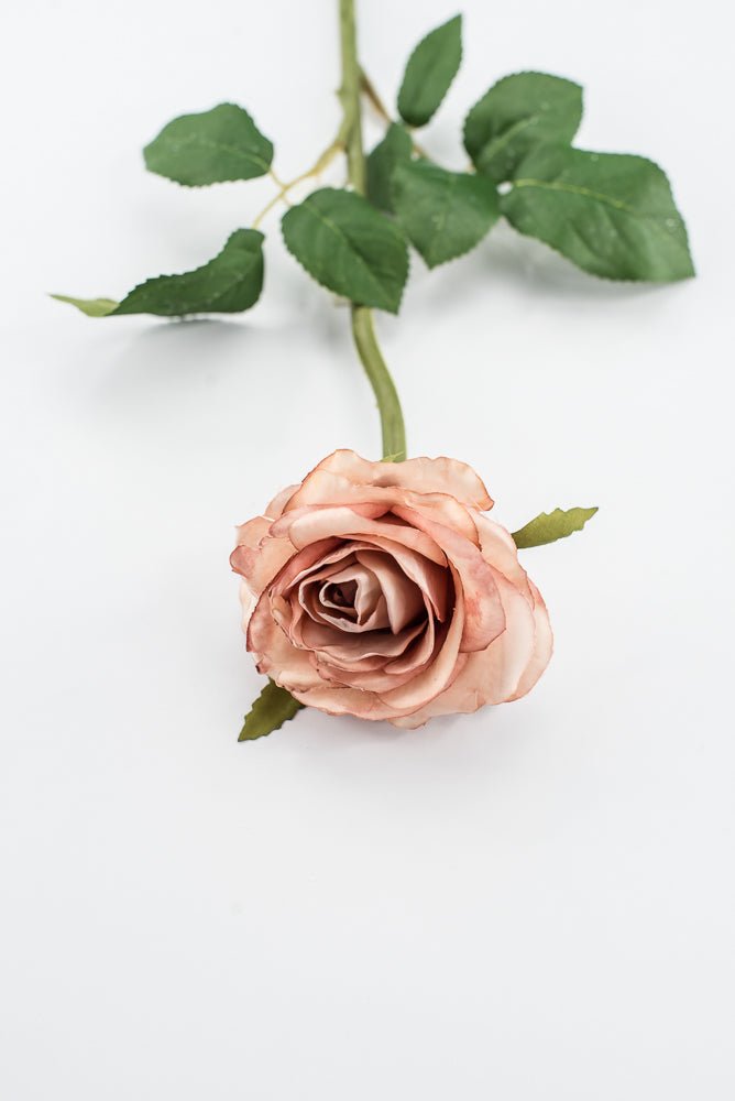 Artificial, Mauve Rose Stem - 28" - Greenery Market2221043MV