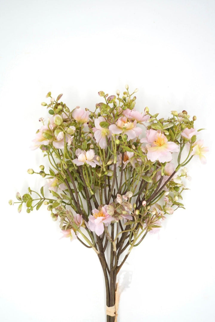 Artificial Mini Flower Bundle - Pink - Greenery Marketartificial flowers28932