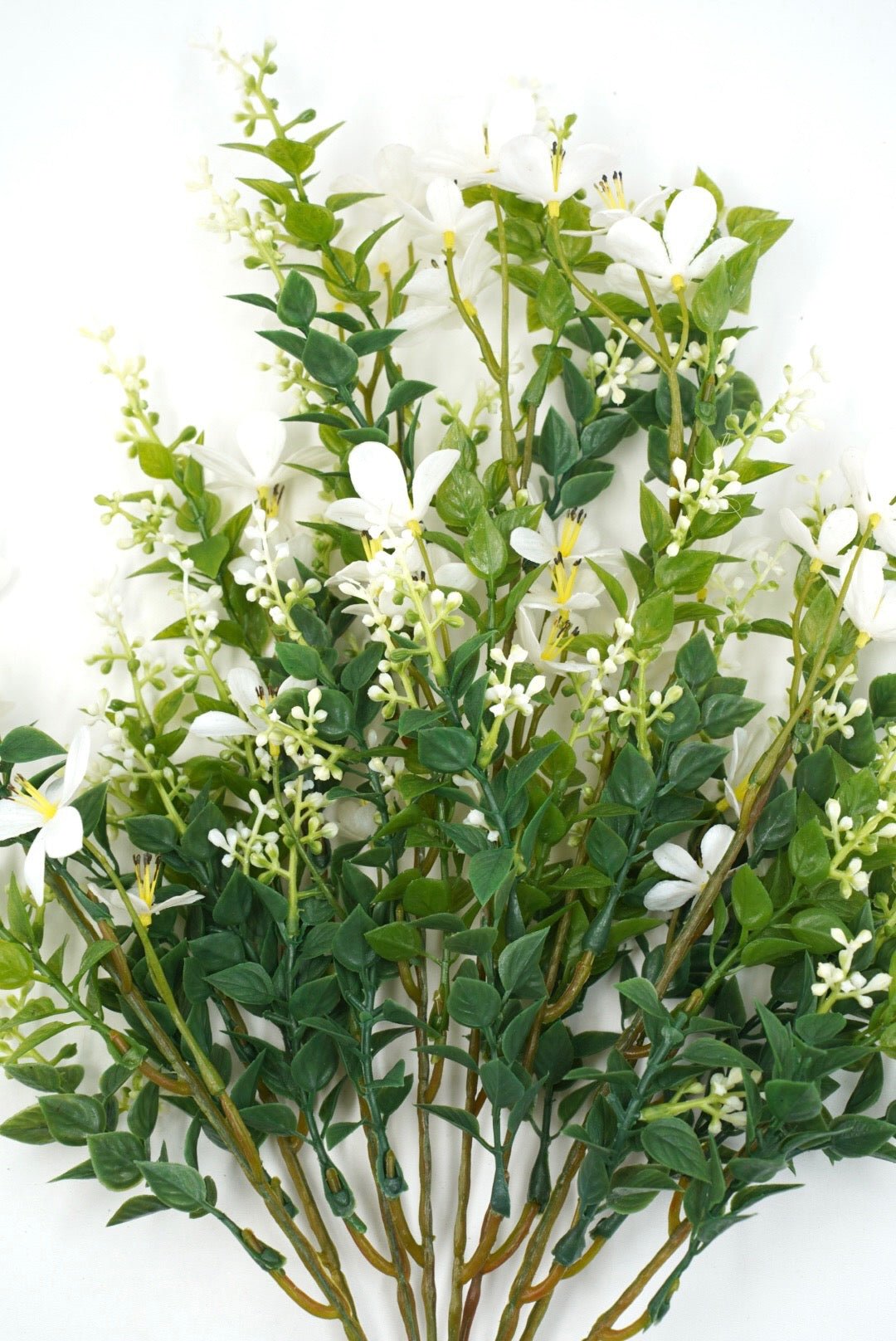 Artificial Mini Greenery And Flowers Bush - Greenery Market28846
