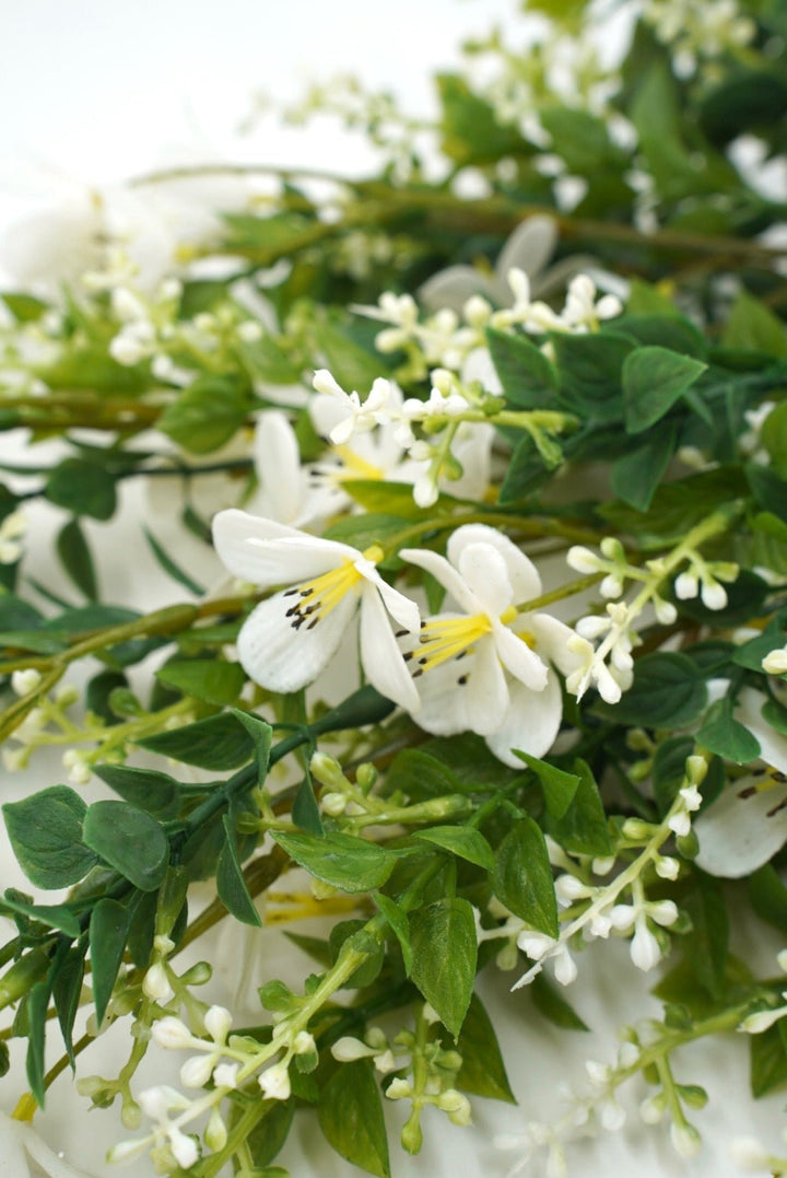 Artificial Mini Greenery And Flowers Bush - Greenery Market28846
