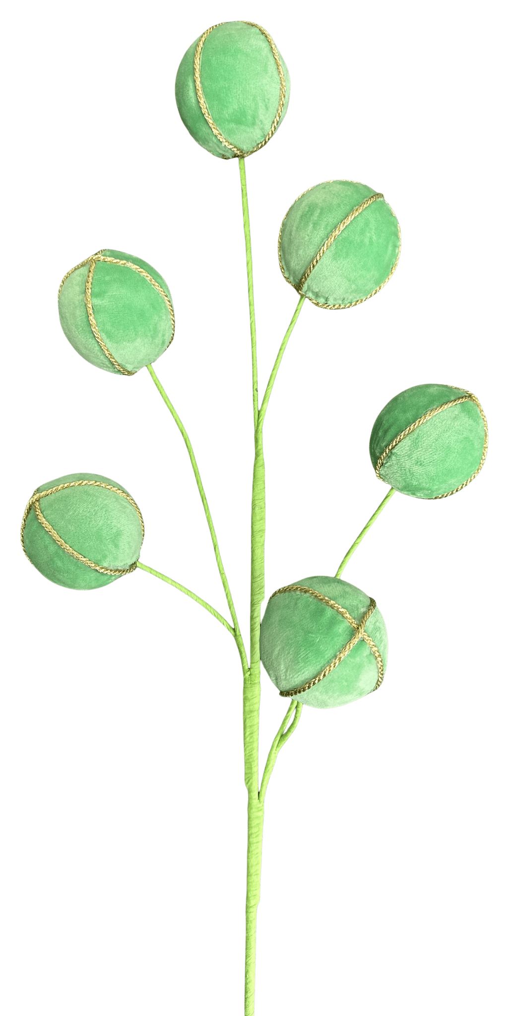 Artificial Mint Velvet Ball Spray - 28" - Greenery Market86765MINT