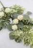 Artificial mixed greenery and fern spray - cream green - Greenery MarketArtificial Flora63537SP28