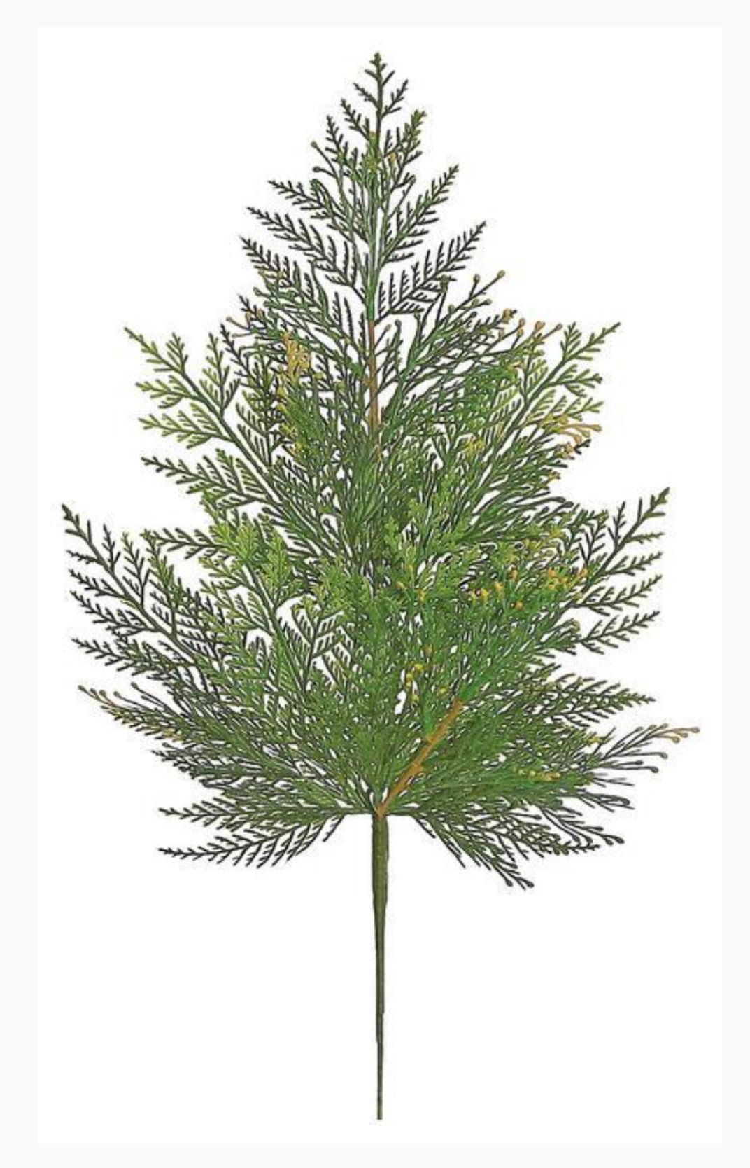 Artificial, mixed incense cedar spray - Greenery MarketXp934