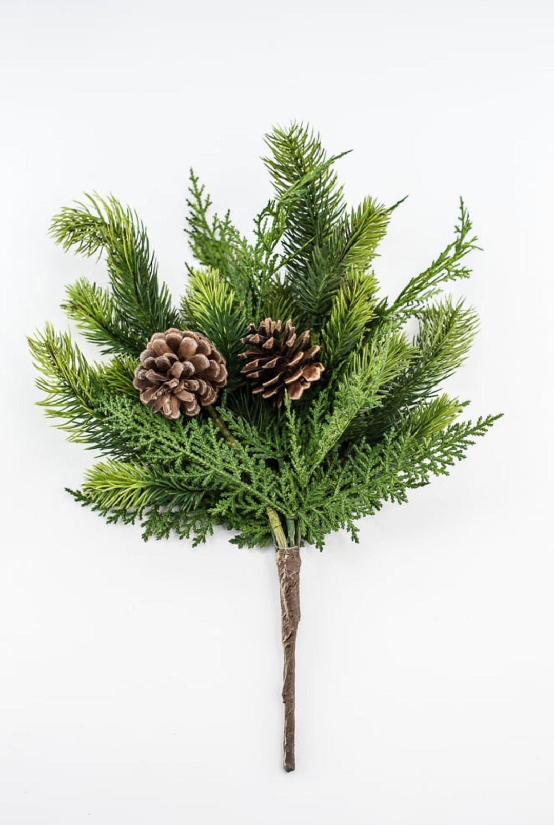 Artificial mixed pine and cedar bush - Greenery MarketTW