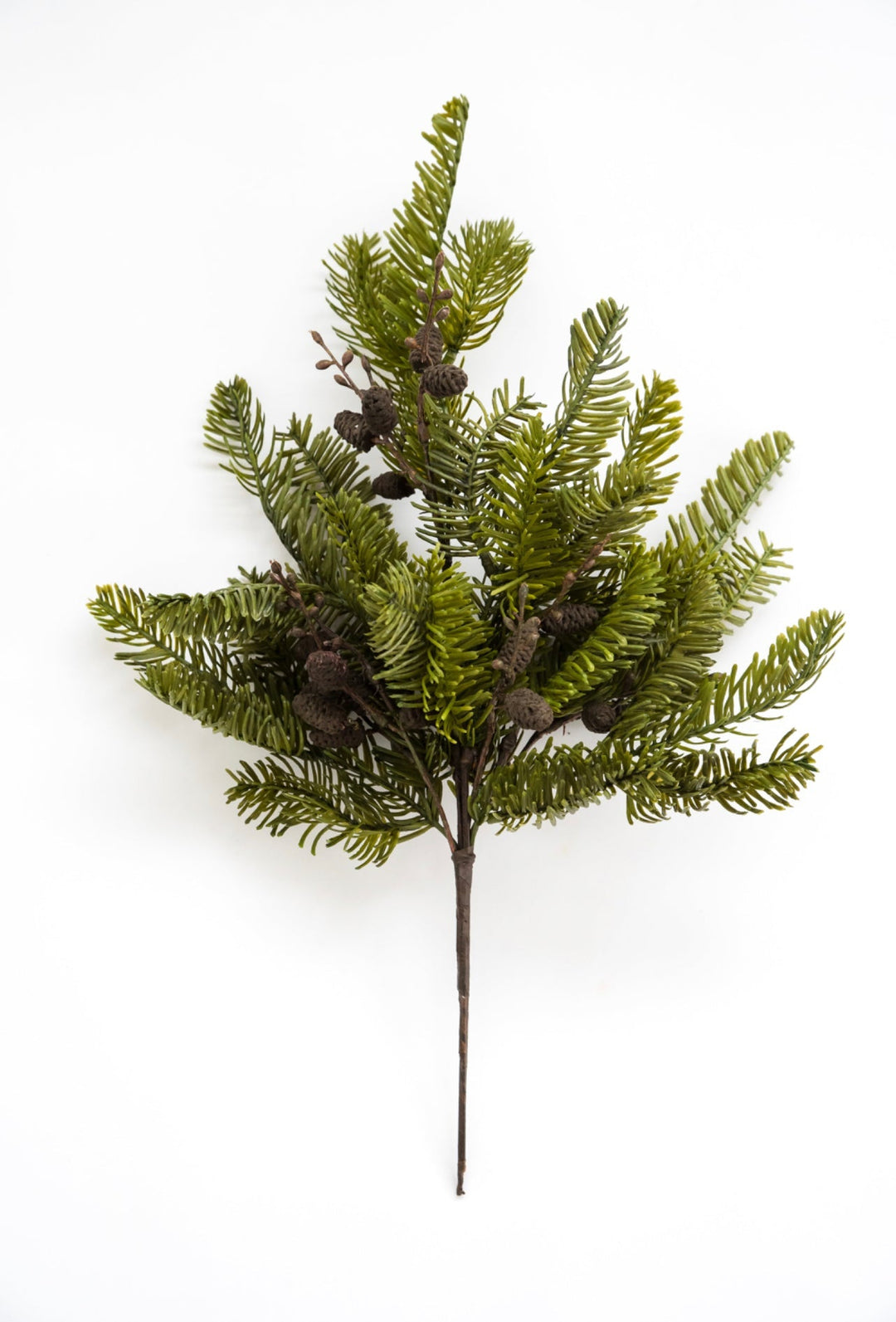 Artificial mixed pine and cone bush - Greenery MarketWinter and ChristmasX1589-g