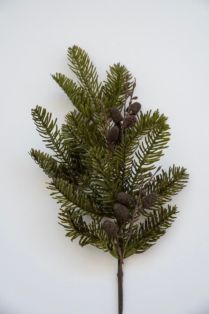 Artificial mixed pine and cone spray - Greenery MarketWinter and ChristmasX1588-g