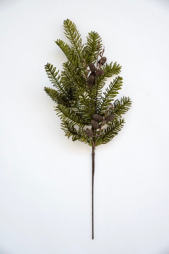 Artificial mixed pine and cone spray - Greenery MarketWinter and ChristmasX1588-g